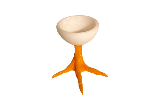 Chiken leg eggcup
